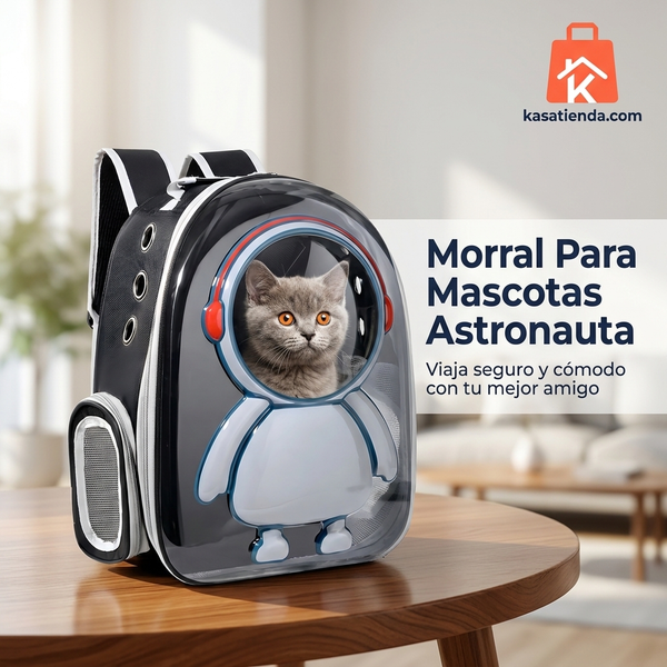Morral Para Mascotas Astronauta