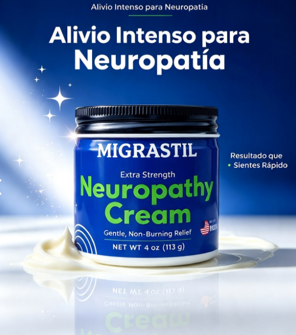 Migrastil® Extra Strength — Crema de Alivio para Neuropatía en Pies y Piernas (113g / 4 oz)