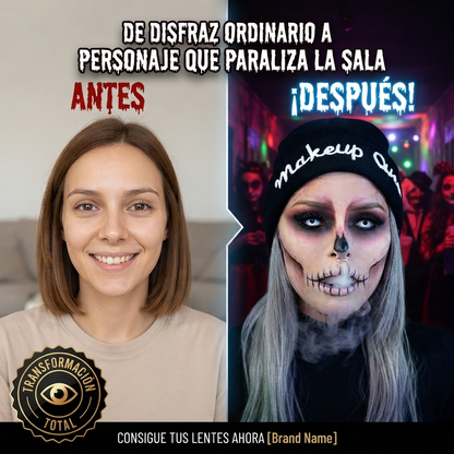Lentes de contacto halloween disfraces