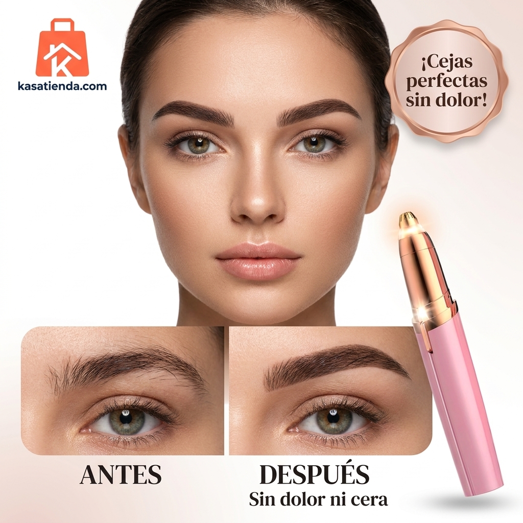 Depiladora facial de cejas