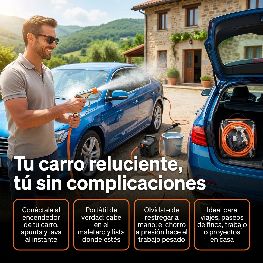 Hidrolavadora para Carro