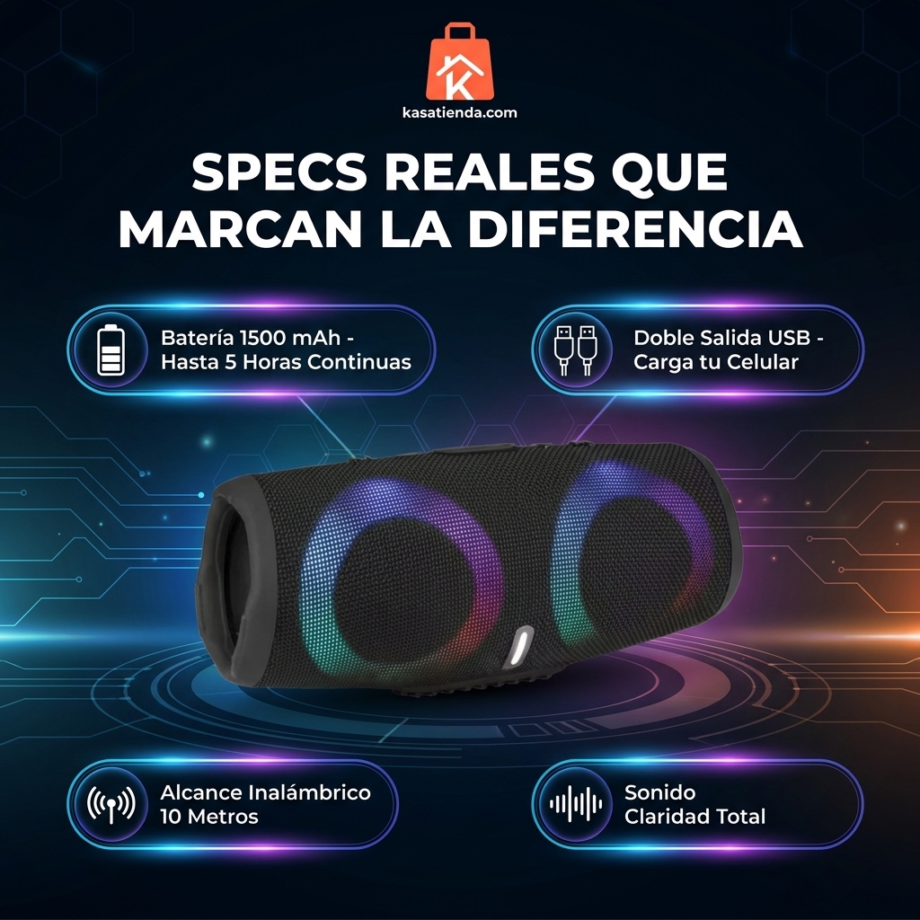Parlante JBL Charge 5 RGB