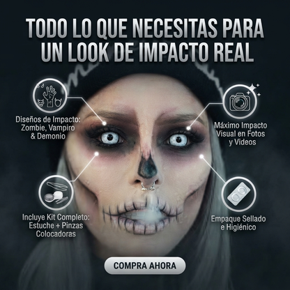Lentes de contacto halloween disfraces