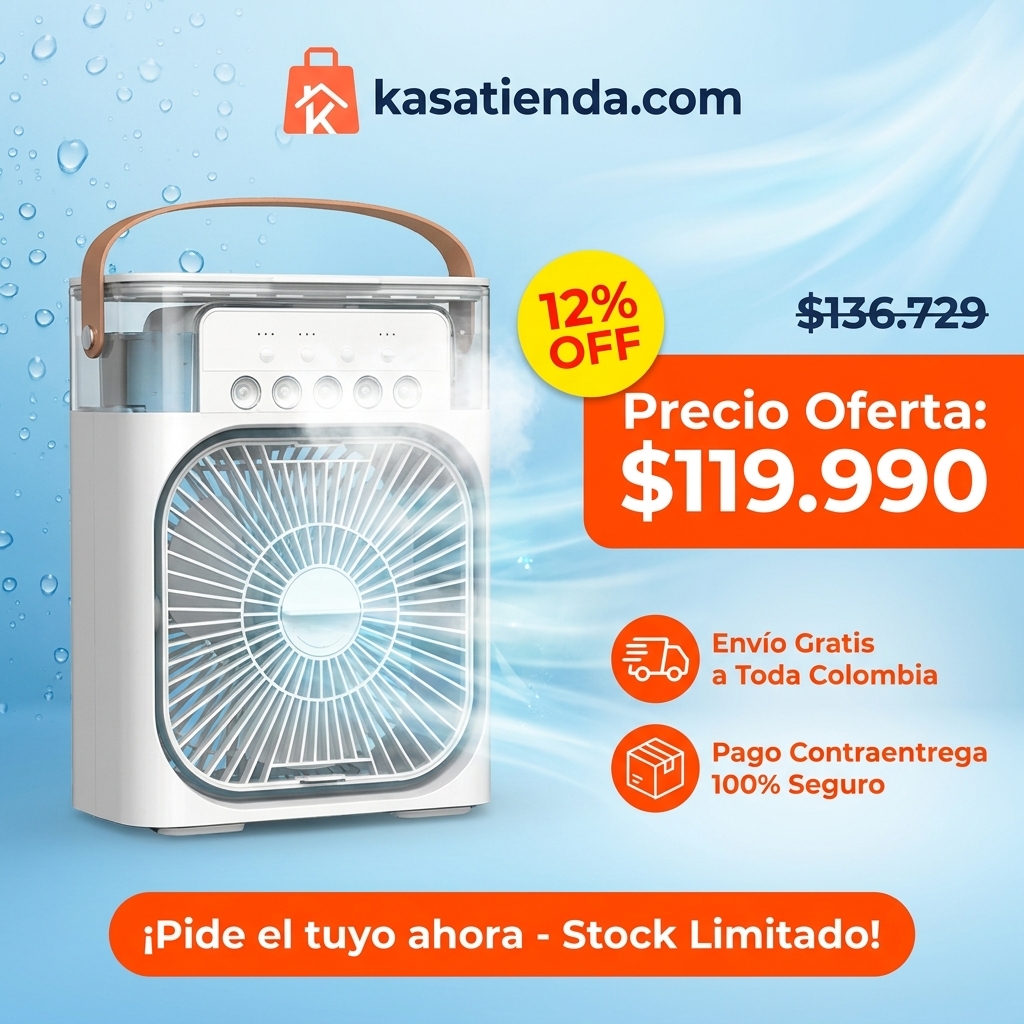 Ventilador de aire acondicionado portátil