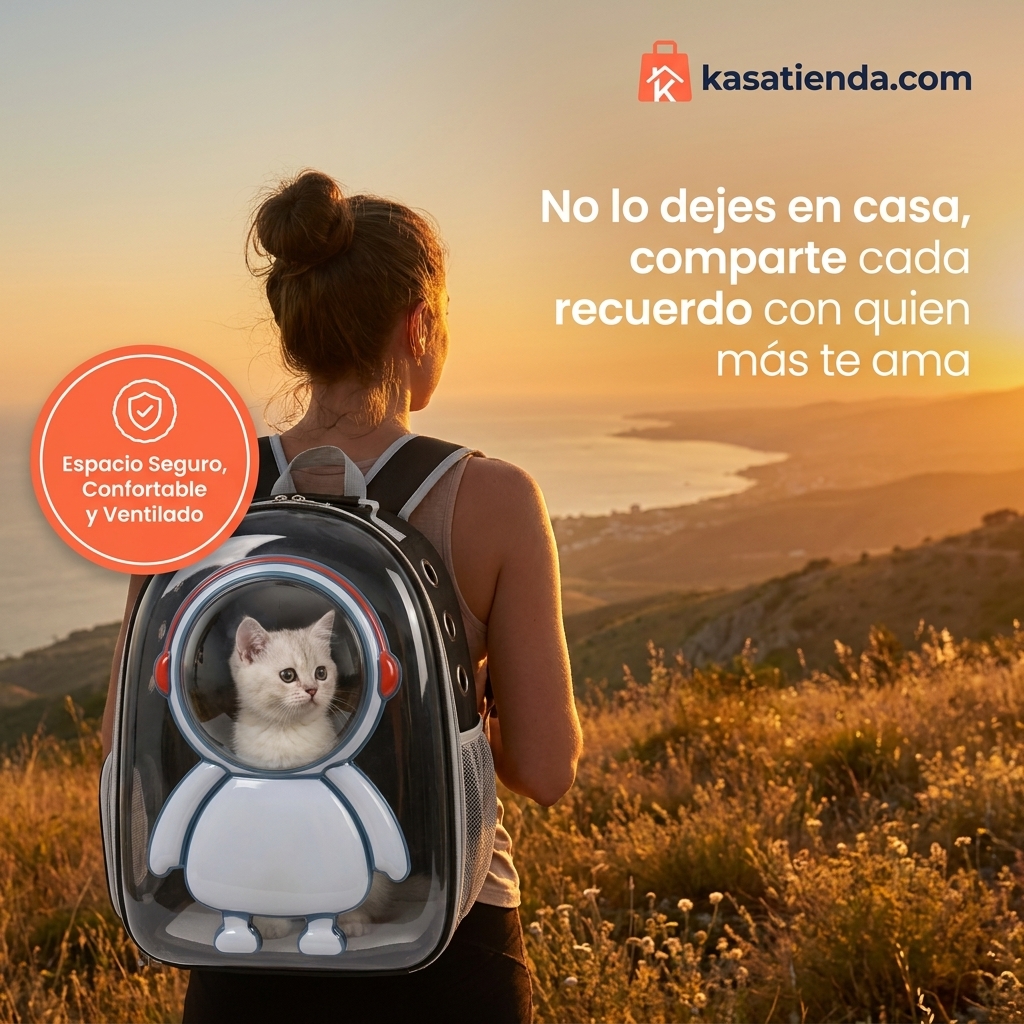 Morral Para Mascotas Astronauta