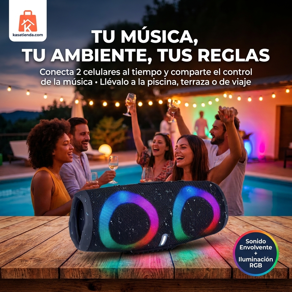 Parlante JBL Charge 5 RGB