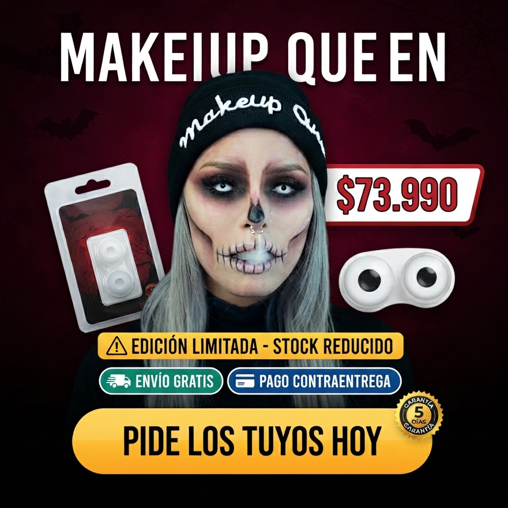 Lentes de contacto halloween disfraces