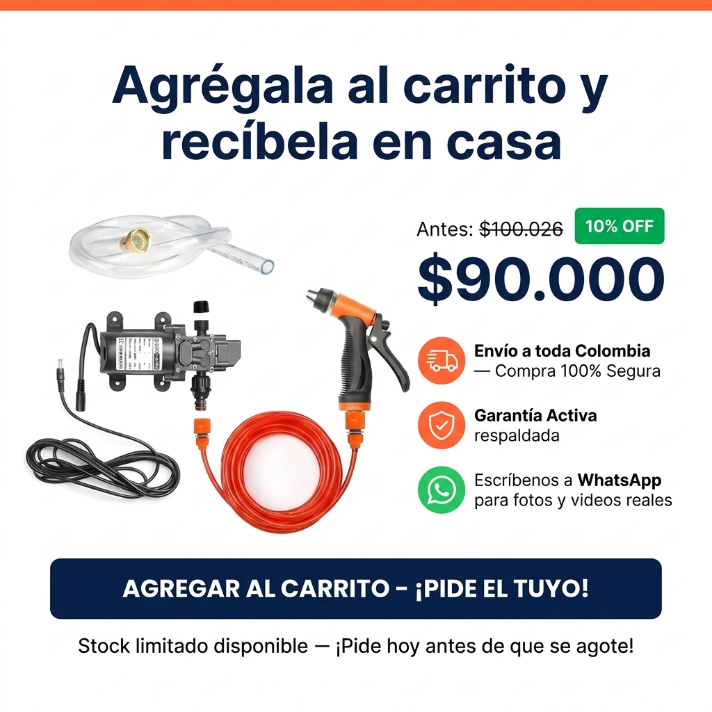 Hidrolavadora para Carro