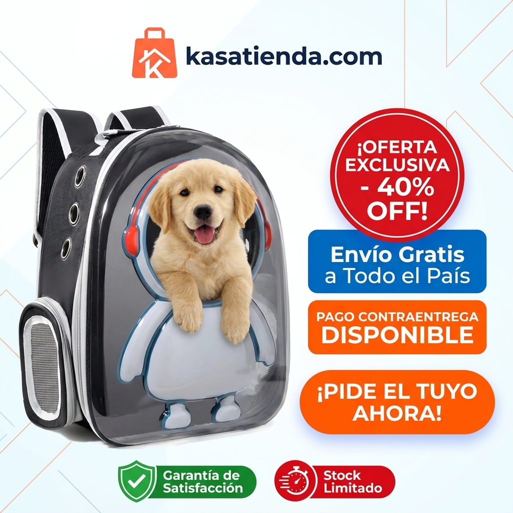 Morral Para Mascotas Astronauta
