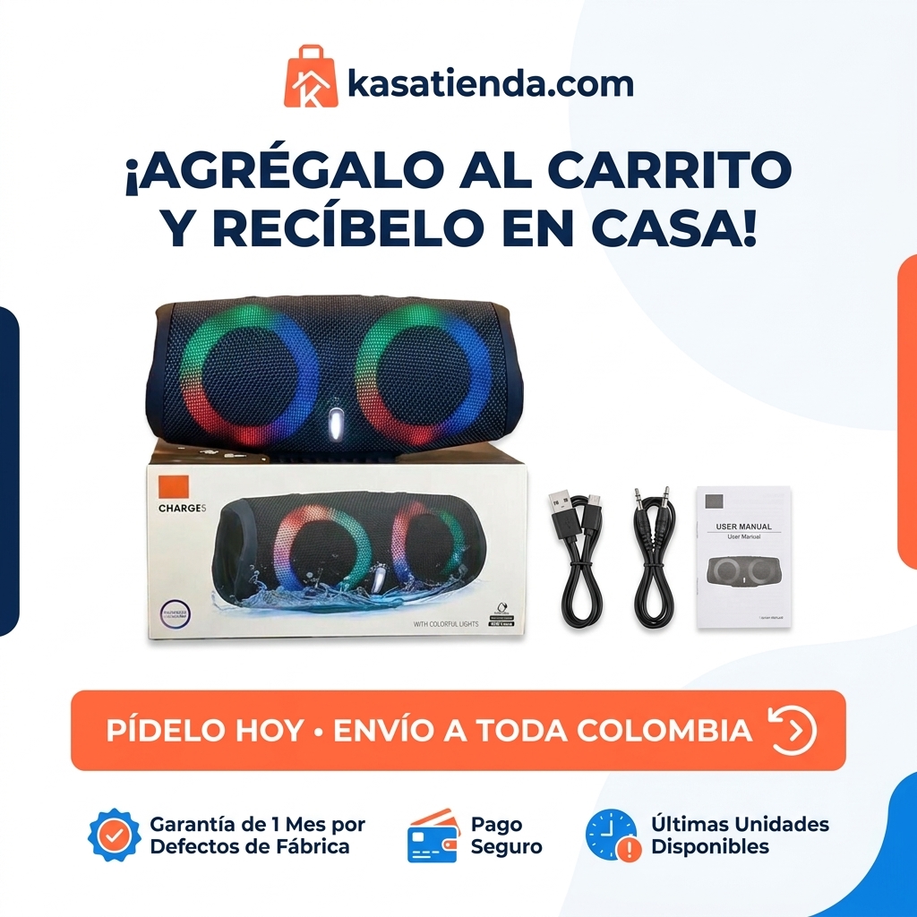Parlante JBL Charge 5 RGB