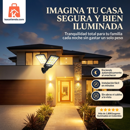 Lámpara Solar Exterior
