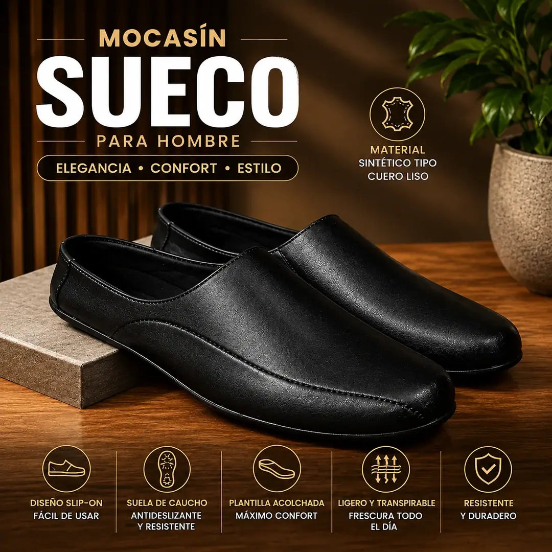 Mocasin sueco premium + caja